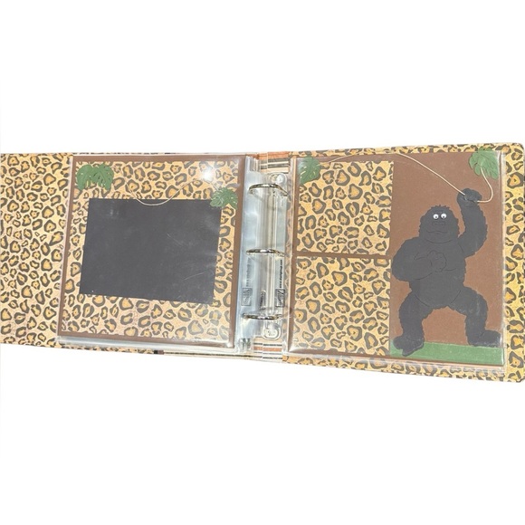 Custom Leopard Print Wild Thing Scrapbook - Picture 3 of 4